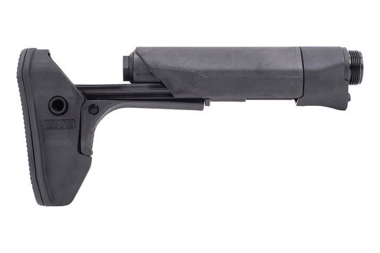 RECCE-E adjustable AR-15 carbine stock, black.